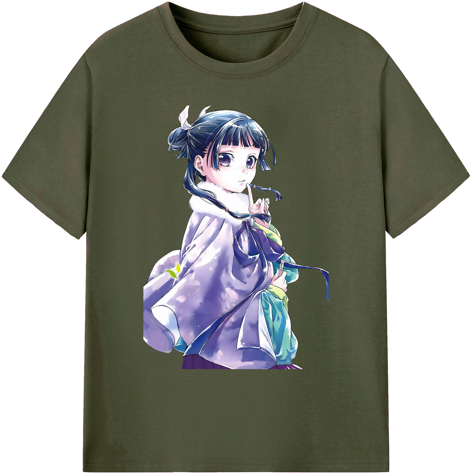 （画像用） 薬屋のひとりごと The Apothecary Diaries 綿100％ メンズ半袖Tシャツ｜肌触りやわらか＆通気性